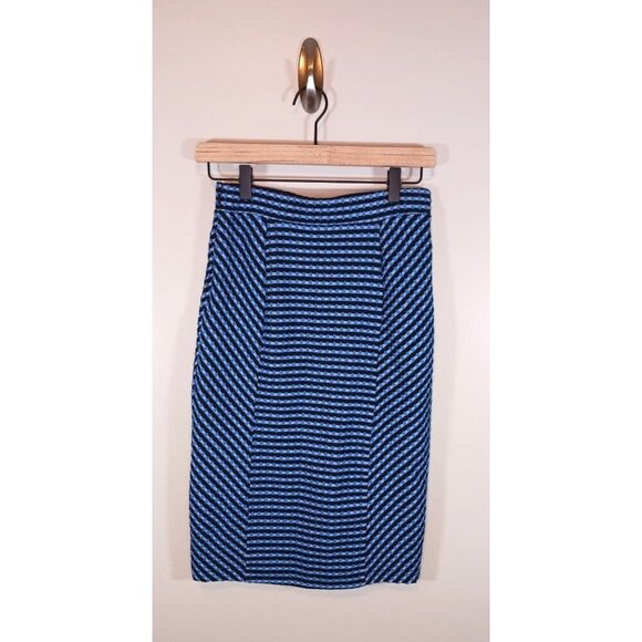 Anthropologie Maeve Academic‎ Career Textured Pencil Women's Skirt Size XS NWT - Picture 1 of 4